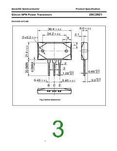 浏览型号2SC2921的Datasheet PDF文件第3页