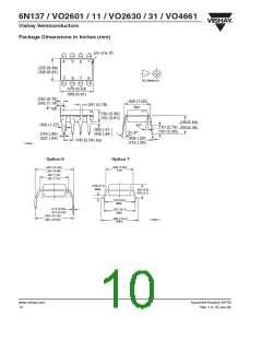 浏览型号6N137的Datasheet PDF文件第10页