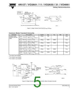 浏览型号6N137的Datasheet PDF文件第5页