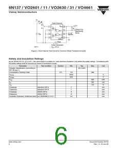 浏览型号6N137的Datasheet PDF文件第6页