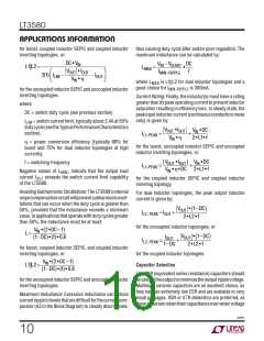 浏览型号LT3580IDD-TRPBF的Datasheet PDF文件第10页
