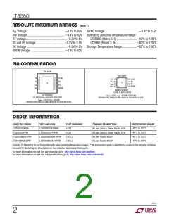浏览型号LT3580IDD-TRPBF的Datasheet PDF文件第2页
