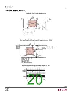 浏览型号LT3580IDD-PBF的Datasheet PDF文件第20页