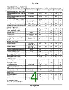 浏览型号NCP1252的Datasheet PDF文件第4页