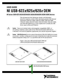 浏览型号USB-6229的Datasheet PDF文件第1页