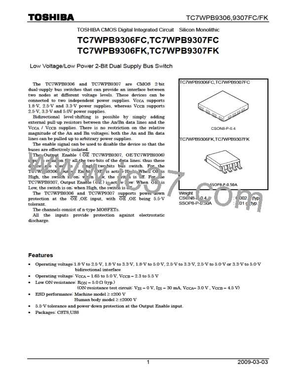 TC7WPB9306FK图片预览