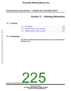 浏览型号68HC705JJ7_1的Datasheet PDF文件第225页