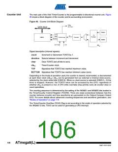 浏览型号ATMEGA8A-AUR的Datasheet PDF文件第106页