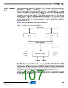 浏览型号ATMEGA8A-AUR的Datasheet PDF文件第107页