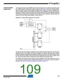 浏览型号ATMEGA8A-AUR的Datasheet PDF文件第109页