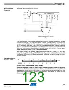 浏览型号ATMEGA8A-AUR的Datasheet PDF文件第123页