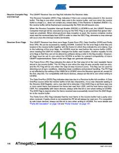 浏览型号ATMEGA8A-AUR的Datasheet PDF文件第146页