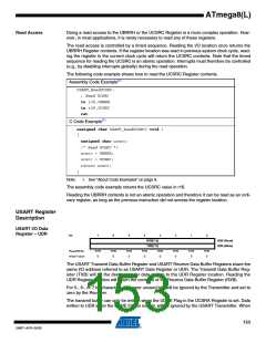 浏览型号ATMEGA8A-AUR的Datasheet PDF文件第153页