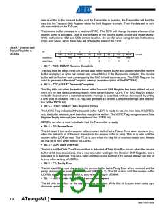 浏览型号ATMEGA8A-AUR的Datasheet PDF文件第154页