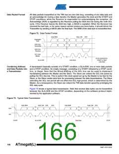 浏览型号ATMEGA8A-AUR的Datasheet PDF文件第166页