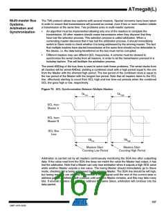 浏览型号ATMEGA8A-AUR的Datasheet PDF文件第167页