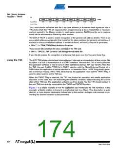 浏览型号ATMEGA8A-AUR的Datasheet PDF文件第174页