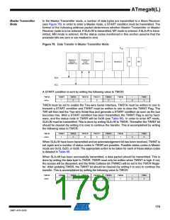 浏览型号ATMEGA8A-AUR的Datasheet PDF文件第179页