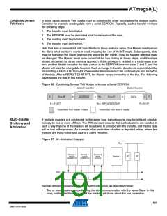 浏览型号ATMEGA8A-AUR的Datasheet PDF文件第191页