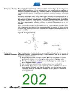 浏览型号ATMEGA8A-AUR的Datasheet PDF文件第202页