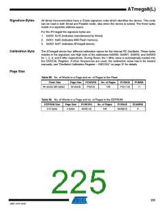 浏览型号ATMEGA8A-AUR的Datasheet PDF文件第225页