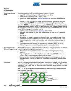 浏览型号ATMEGA8A-AUR的Datasheet PDF文件第228页