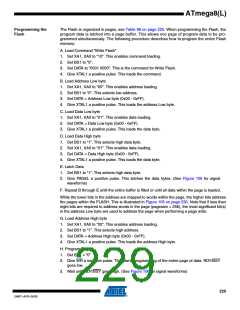 浏览型号ATMEGA8A-AUR的Datasheet PDF文件第229页