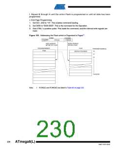 浏览型号ATMEGA8A-AUR的Datasheet PDF文件第230页