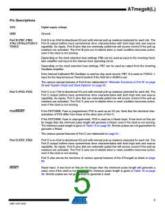 浏览型号ATMEGA8A-AUR的Datasheet PDF文件第5页