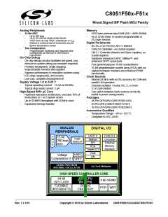 浏览型号C8051F502-IM的Datasheet PDF文件第1页