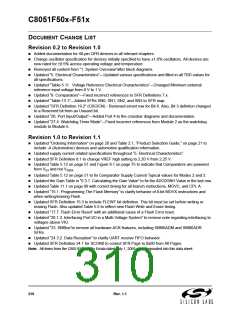 浏览型号C8051F502-IM的Datasheet PDF文件第310页