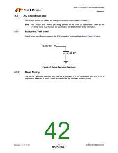 浏览型号LAN9512-JZX的Datasheet PDF文件第42页