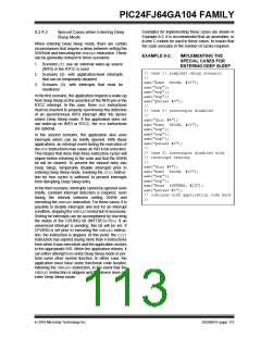 浏览型号PIC24FJ32GA104T-I/PT的Datasheet PDF文件第113页