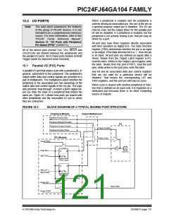浏览型号PIC24FJ32GA104T-I/PT的Datasheet PDF文件第121页