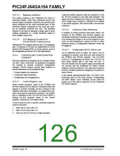 浏览型号PIC24FJ32GA104T-I/PT的Datasheet PDF文件第126页