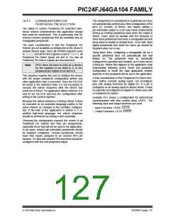 浏览型号PIC24FJ32GA104T-I/PT的Datasheet PDF文件第127页
