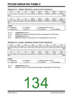 浏览型号PIC24FJ32GA104T-I/PT的Datasheet PDF文件第134页