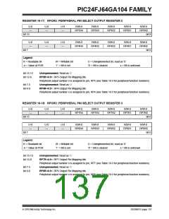浏览型号PIC24FJ32GA104T-I/PT的Datasheet PDF文件第137页