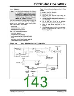 浏览型号PIC24FJ32GA104T-I/PT的Datasheet PDF文件第143页