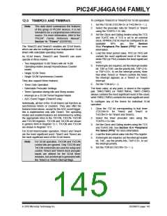浏览型号PIC24FJ32GA104T-I/PT的Datasheet PDF文件第145页