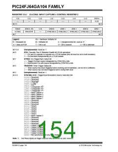 浏览型号PIC24FJ32GA104T-I/PT的Datasheet PDF文件第154页