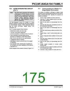 浏览型号PIC24FJ32GA104T-I/PT的Datasheet PDF文件第175页