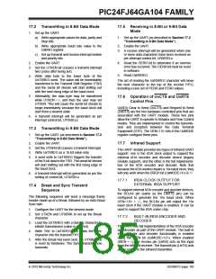 浏览型号PIC24FJ32GA104T-I/PT的Datasheet PDF文件第185页