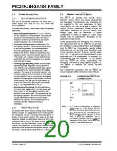 浏览型号PIC24FJ32GA104T-I/PT的Datasheet PDF文件第20页