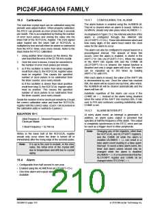 浏览型号PIC24FJ32GA104T-I/PT的Datasheet PDF文件第210页