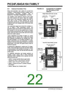 浏览型号PIC24FJ32GA104T-I/PT的Datasheet PDF文件第22页