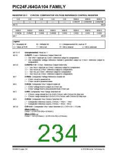 浏览型号PIC24FJ32GA104T-I/PT的Datasheet PDF文件第234页