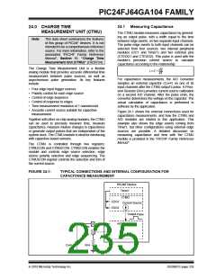浏览型号PIC24FJ32GA104T-I/PT的Datasheet PDF文件第235页