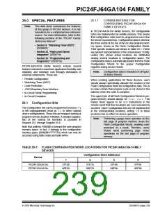 浏览型号PIC24FJ32GA104T-I/PT的Datasheet PDF文件第239页