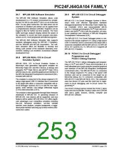 浏览型号PIC24FJ32GA104T-I/PT的Datasheet PDF文件第253页